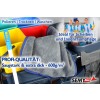 SEMYtop Microfaser-Tuch Poliertuch 40x40cm grau extra saugstark